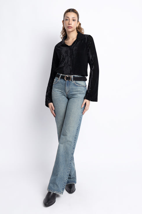 The Black Velvet Regular Fit Shirt